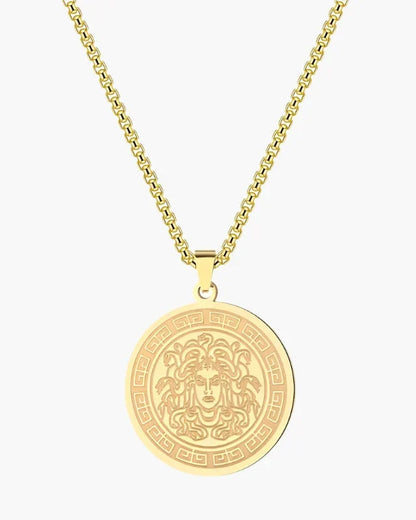 Medusa Lange Kette (Gold & Silber)