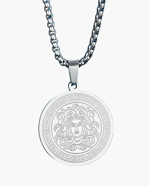 Medusa Lange Kette (Gold & Silber)