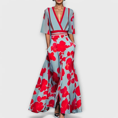 Elise - Elegantes Floral Kleid