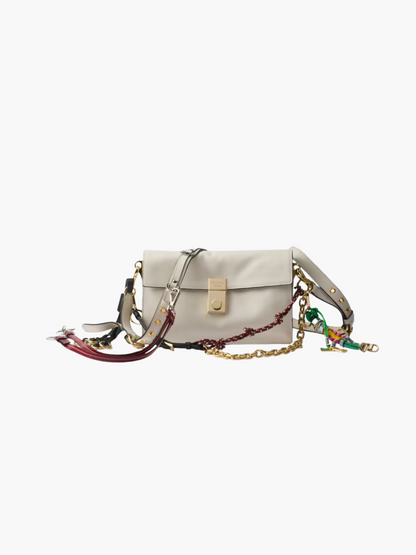 Lunelle Klappen Schultertasche