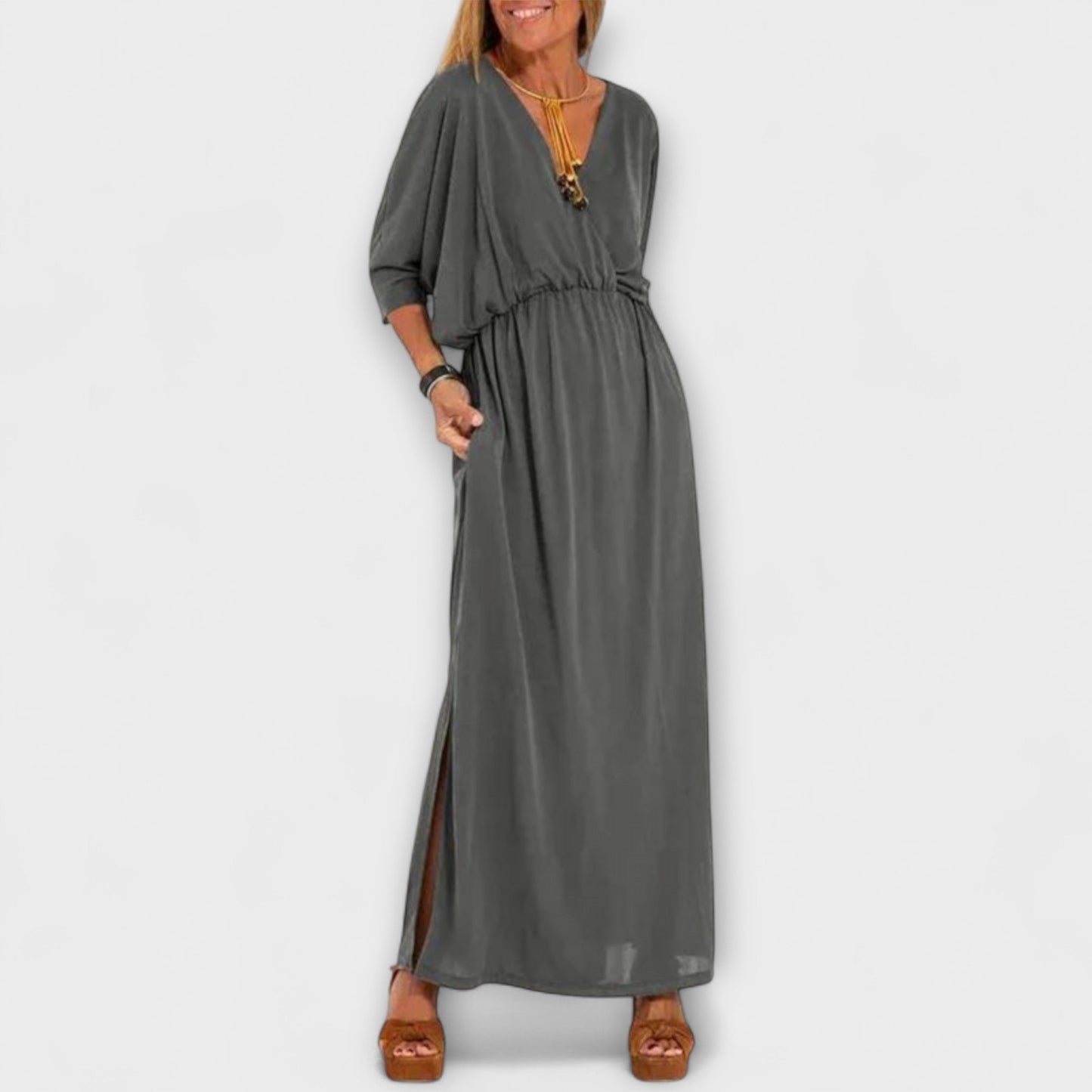 Lani - Retro Maxikleid