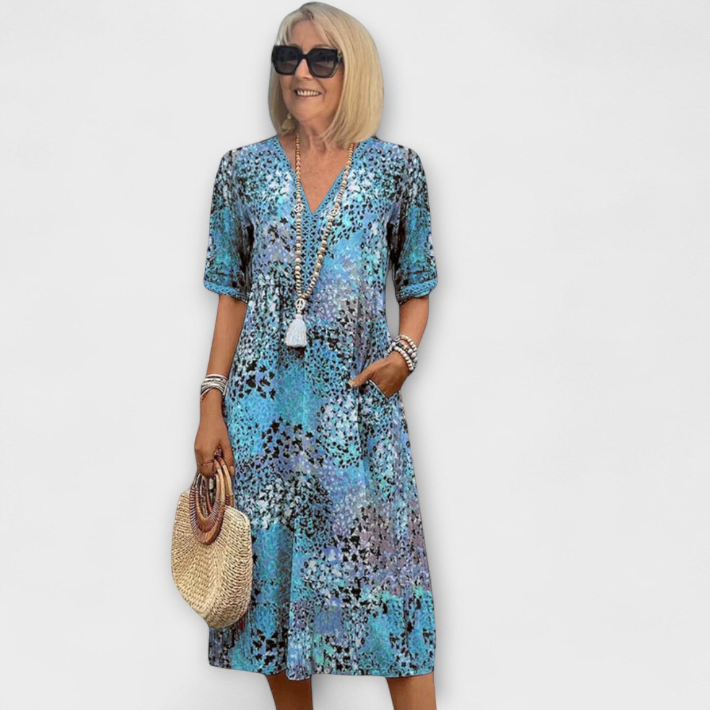 Maja - Floral Kleid