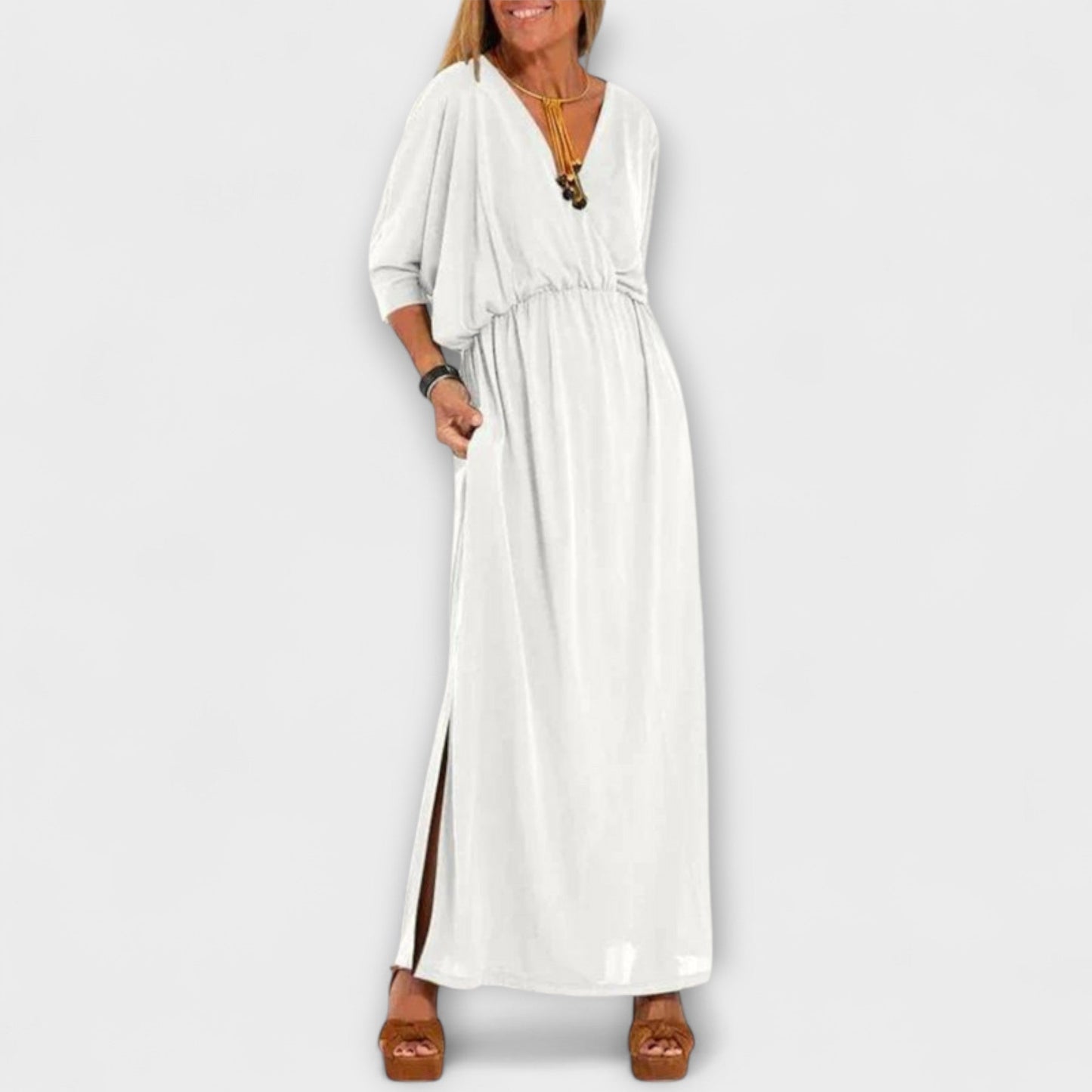 Lani - Retro Maxikleid