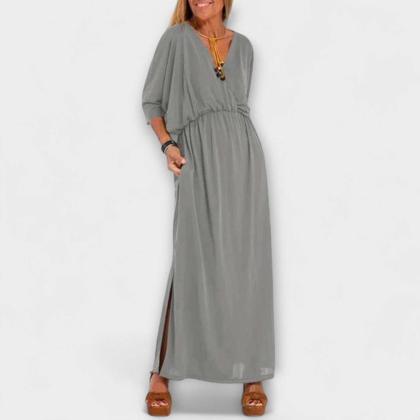 Lani - Retro Maxikleid