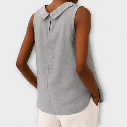 Brianna - Elegantes ärmelloses Top