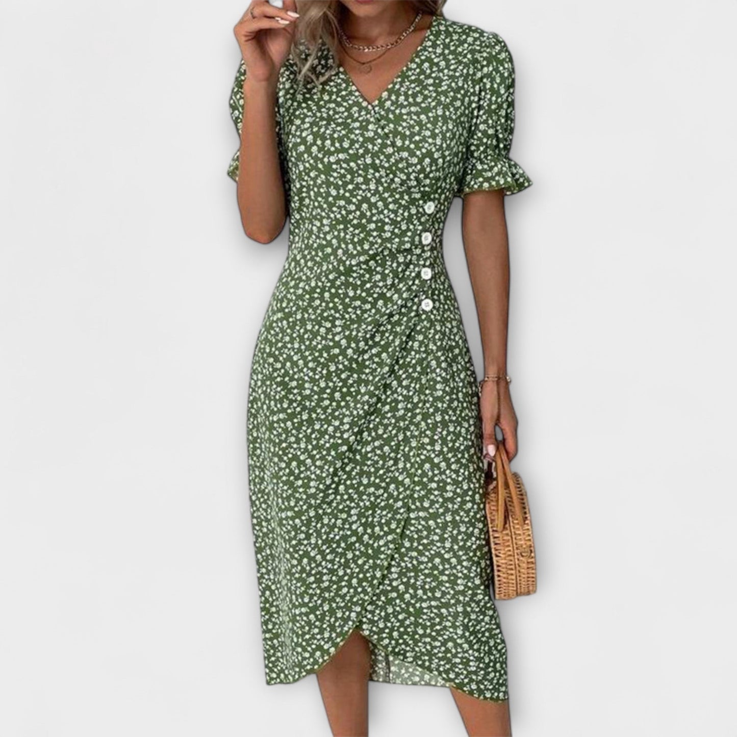 Leda - Elegantes & Bequemes Sommerkleid