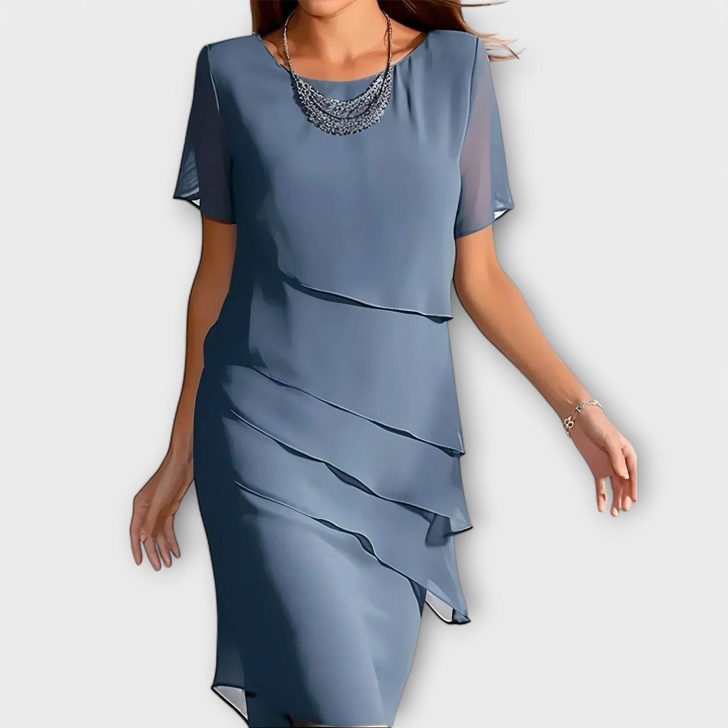 Katharina - Stilvolles, figurbetontes Kleid