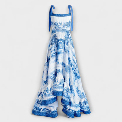 Lucia - Charmantes Floral-Maxi-Kleid