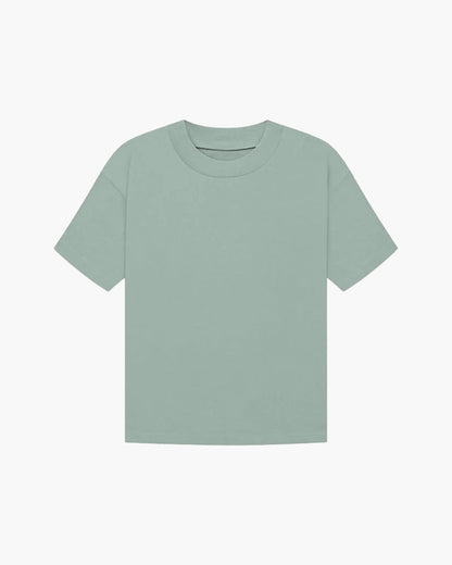 Verfeinertes Unifarben T-Shirt