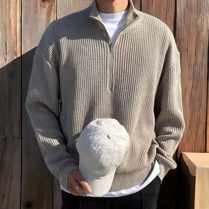 Halbzip Sweater