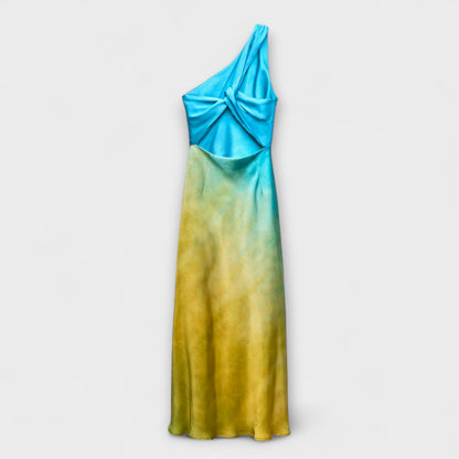 Arabella - Ein-Schulter Midi Kleid