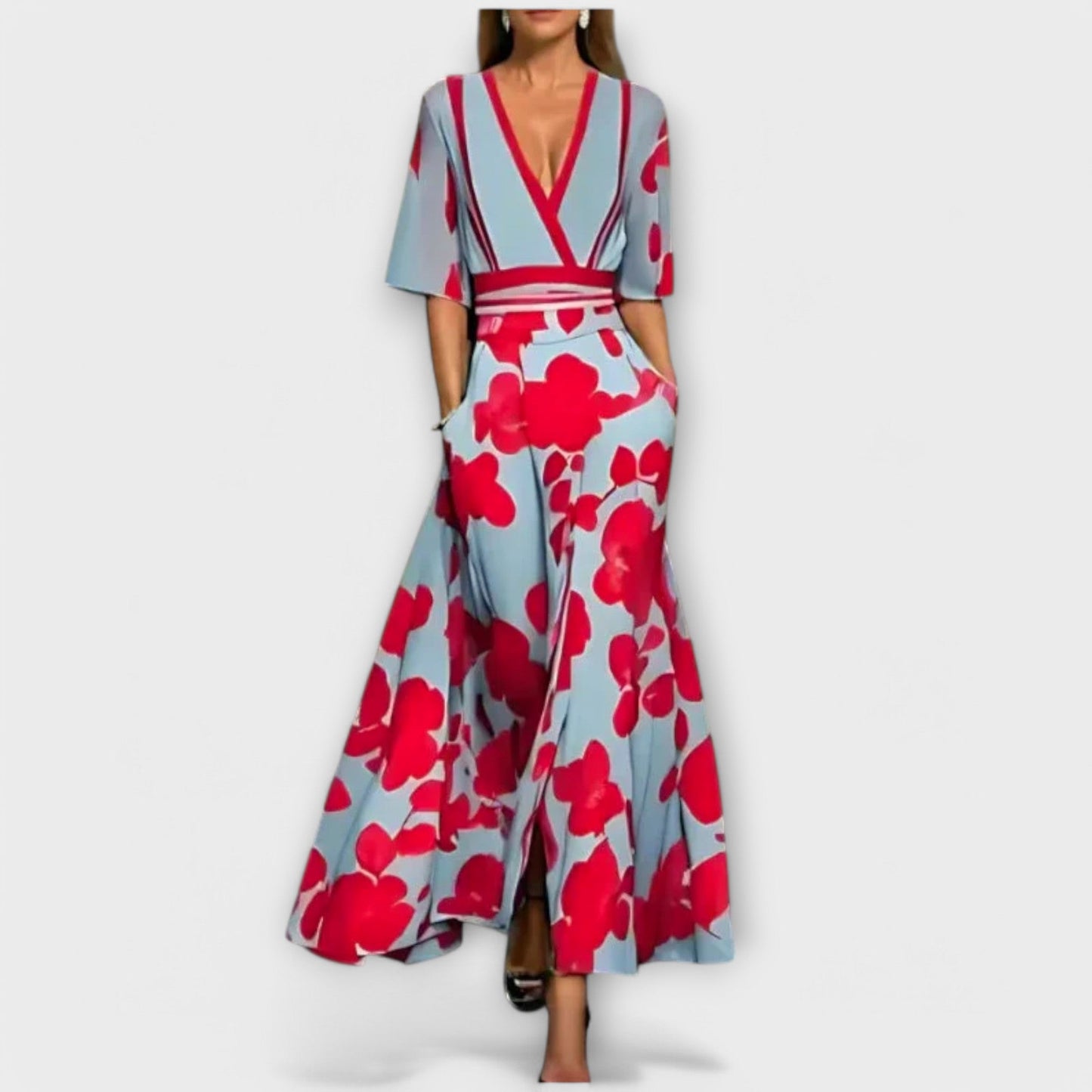 Elise - Elegantes Floral Kleid