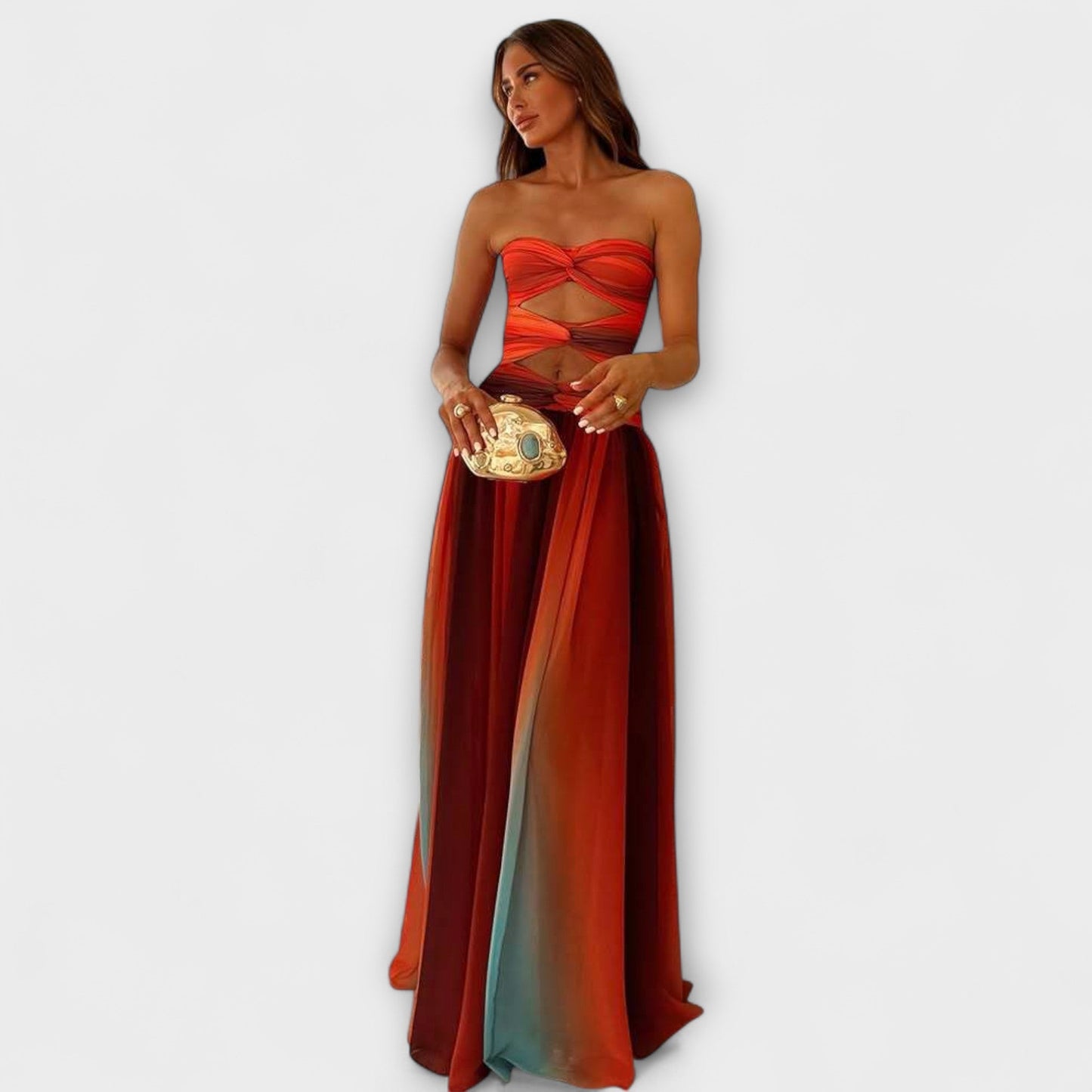 Laney - Strapless Maxi-Kleid