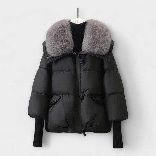 Lucyna - Elegante Jacke mit Fell