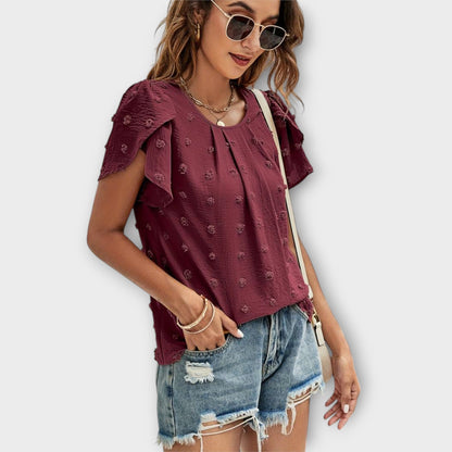 Charlotte - Die perfekte Polka Dot Bluse