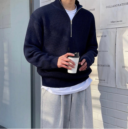 Halbzip Sweater
