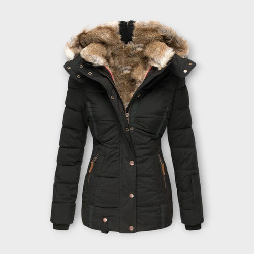 Emine - Gemütliche mit Fell gefütterte Jacke
