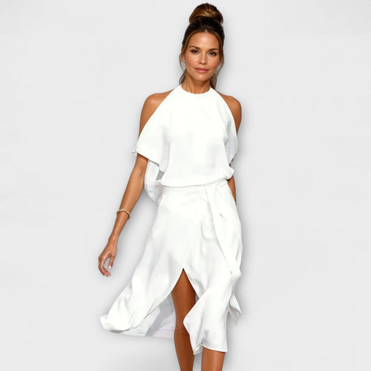 Madonna - Elegantes Kleid mit modischem Off-Shoulder-Design